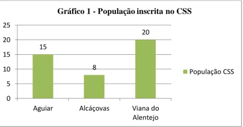 Gráfico 1 - População inscrita no CSS 