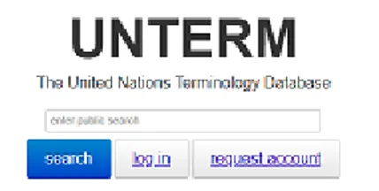 Fig. 3. Página inicial do portal UNTERM. 
