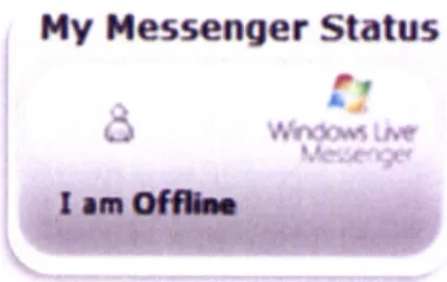 Figura  4 -  Messenger  Status