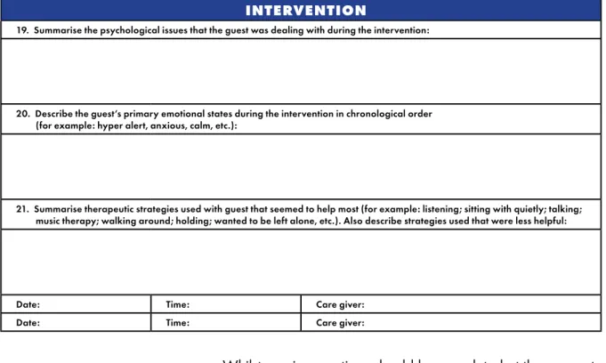 FIGURE 3 :    Description of   Intervention Process