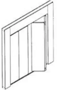 Fig. 3.13 – Porta rotativa (adaptado de [56] 