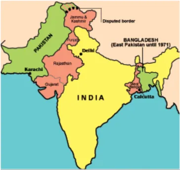 Figure   1   –   Indian   partition   