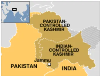 Figure   2   –   The   Kashmir   region   