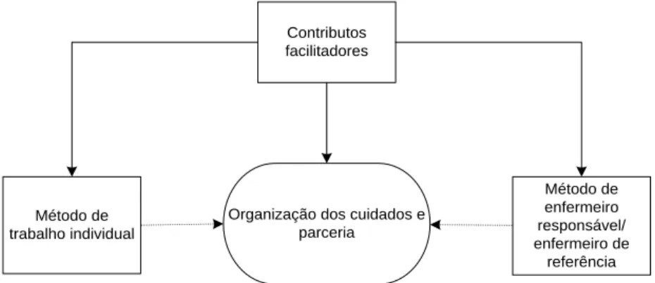 Figura 8 - Organização dos cuidados e a parceria de cuidados 