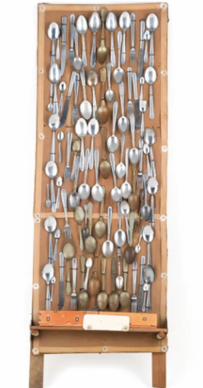 Figure 3. Talheres (Cutlery), Museu Bispo do Rosario Collection.