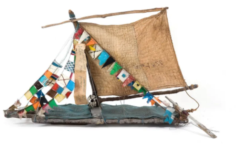 Figure 7. Jangada (Raft), Museu Bispo do Rosario Collection.