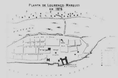 Figura 18 – Planta de Lourenço Marques à data da elevação a vila. Fonte: PDULM, 1969 