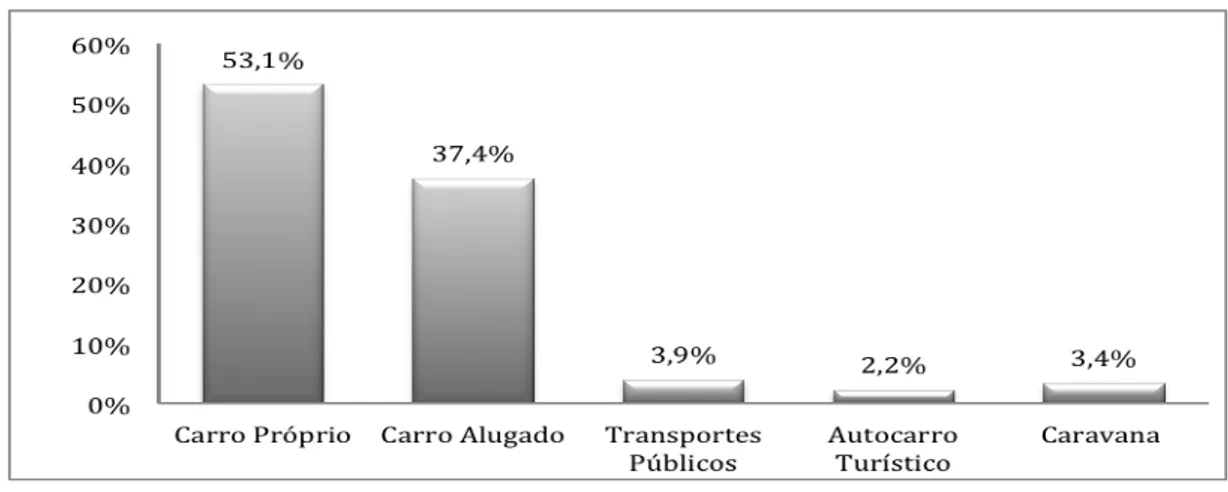 Gráfico 7. Meios de Transporte     