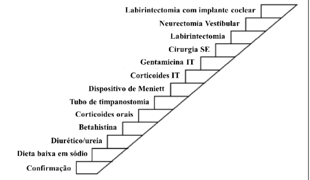 Figura 3 – Proposta de escada terapêutica na abordagem ao doente com DM. Adaptada  de [32]