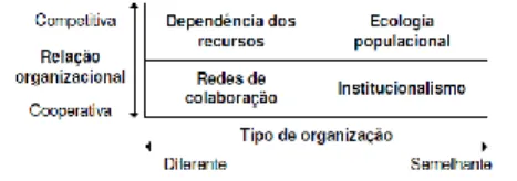 Figura I.2.1. Teoria organizacional – Bilhim 