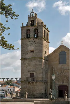 Figura 10 – Torre da igreja matriz de Via do Conde (© António Saber).