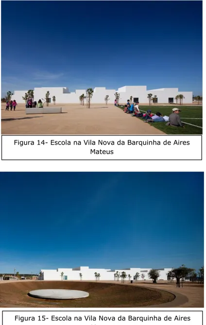 Figura 14- Escola na Vila Nova da Barquinha de Aires  Mateus 