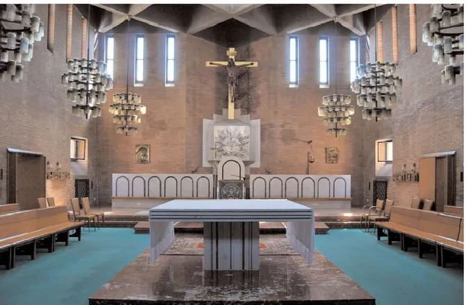 Figura 9 - Capela do Seminário Redemptoris Mater de Roma  (1988)