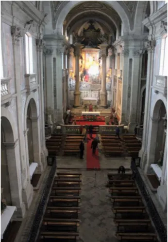 Figura 3.1 – Interior da basílica do Bom Jesus 28 . 