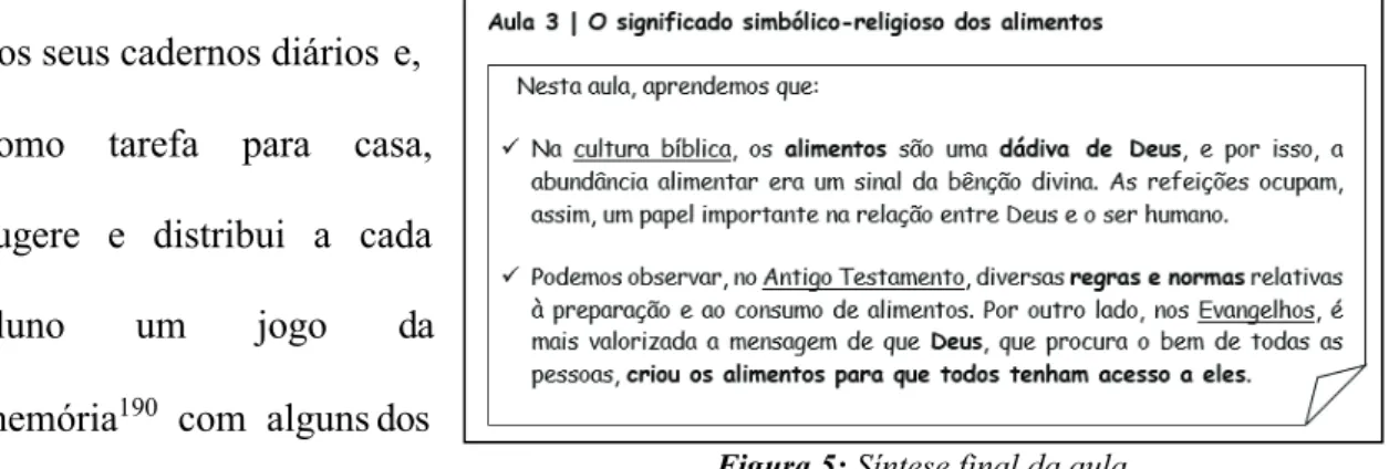 Figura 5: Síntese final da aula 