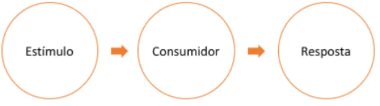 Ilustração   2   -­‐‑   Processo   de   aprendizagem   segundo   visão   behaviorista   