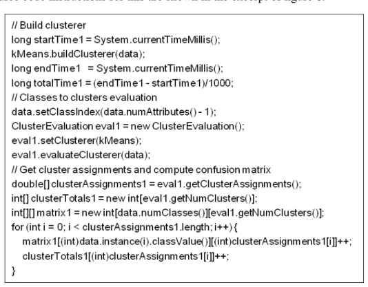 Figure 8: SESAME’s source code excerpt.