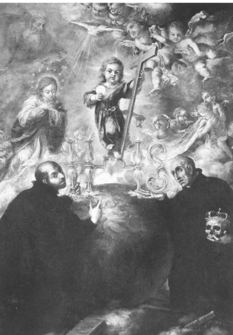 Fig. 6 – Santo Inácio de Loiola e S. Francisco de Borja e Alegoria da Eucaristia.