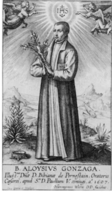 Fig. 10 – Quatro primeiros Santos da Companhia de Jesus: Santo Inácio de Loiola (1622),  S