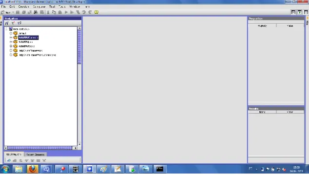 Fig. 12: Interface de desenvolvimento do Webmethods Developer 