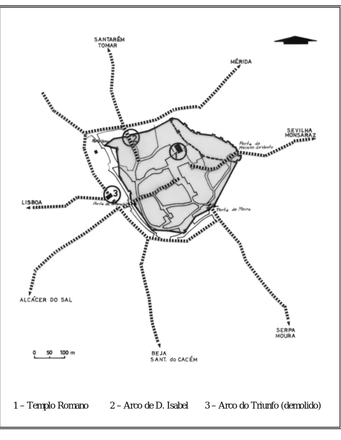 Figura 1 – A cidade romana 