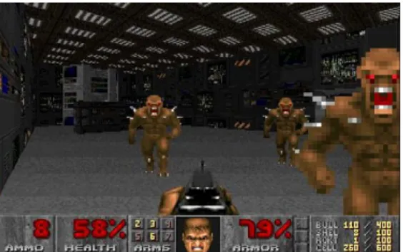 Figura 2 – Doom, exemplo do jogo de ação c) Jogos de RPG
