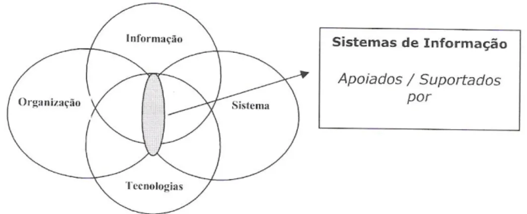 Fig. 1: O contexto envolvente dos sistemas de informação (retirado de Margarida Cardoso -  Auditoria a um Sistema de Informação Hospitalar – SAM