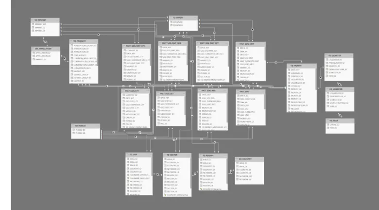 table to the dimension table. However, in order to use time intelligence functions in later stages to answer the users’ needs of business intelligence analysis and enabling data manipulation using time periods, a new column of datetime type needed to be ad