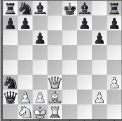 Figura 4.1: Uma posi¸c˜ ao simp´ atica de um jogo de xadrez.