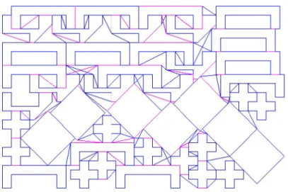 Fig. 11. Application with 348 vertices, 439 required edges and 286 facultative edges  4.2 RPP solutions 
