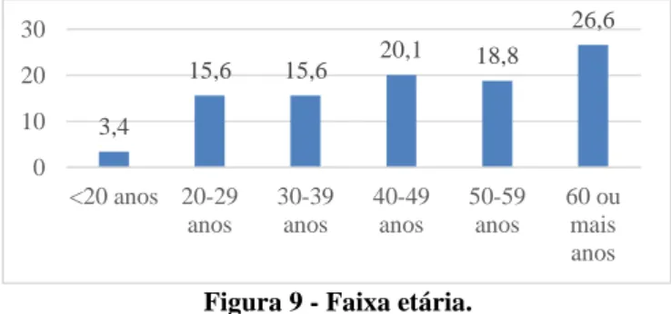 Figura 9 - Faixa etária.  