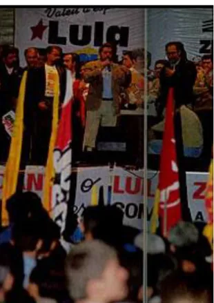 Figura 14. Lula em comício (1994) 