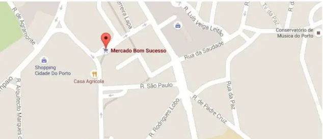 Figura 1 - Localização do Mercado Bom Sucesso 