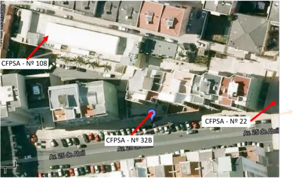 Figura 4.1. – Mapa da localização do CFPSA 