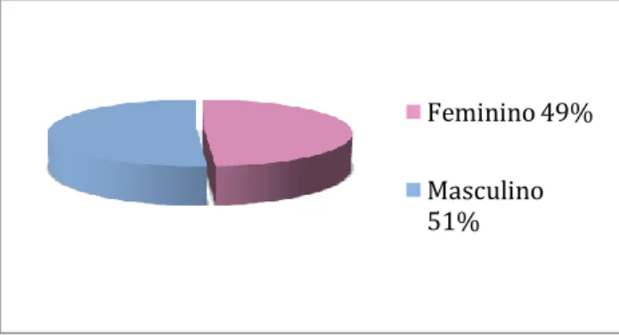 Gráfico 1:Distribuição de alunos do Ensino Básico 