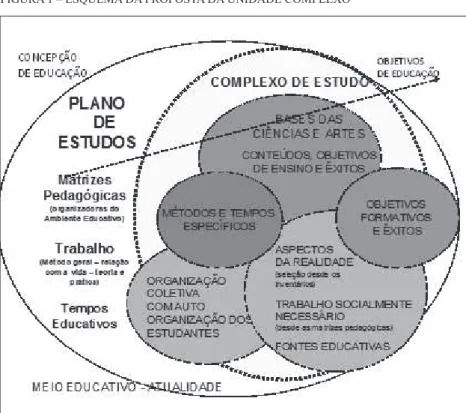 FIGURA 1 – ESQUEMA DA PROPOSTA DA UNIDADE COMPLEXO