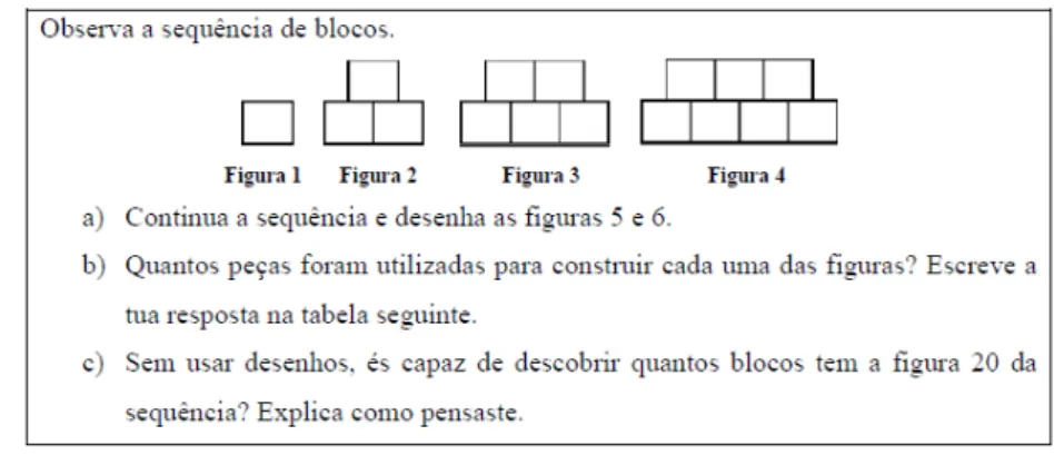 FIGURA 1 - TAREFA COLOCADA AOS ALUNOS DO 2º ANO