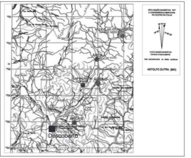 Tabela 1 - Coordenadas geográficas em Universal Transversa de Mercator (UTM) dos pontos de coleta