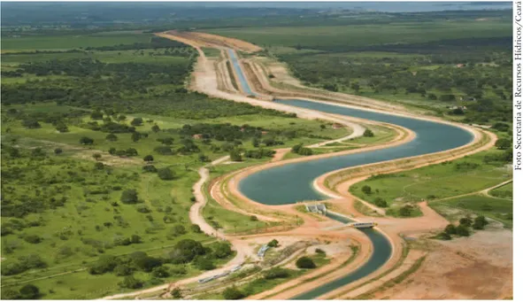 Figura  9  – Canal da integração, Ceará.