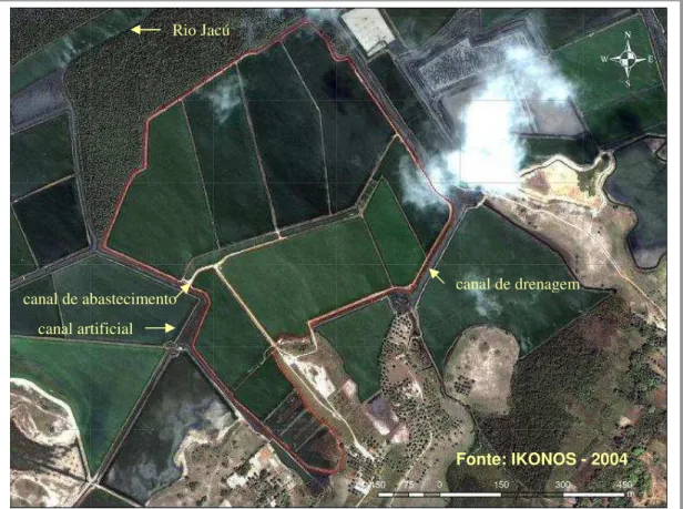 Figura 3. Abastecimento e drenagem da PRIMAR.