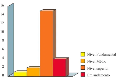 Figura 8  – Nível de Escolarização da Família Lima 