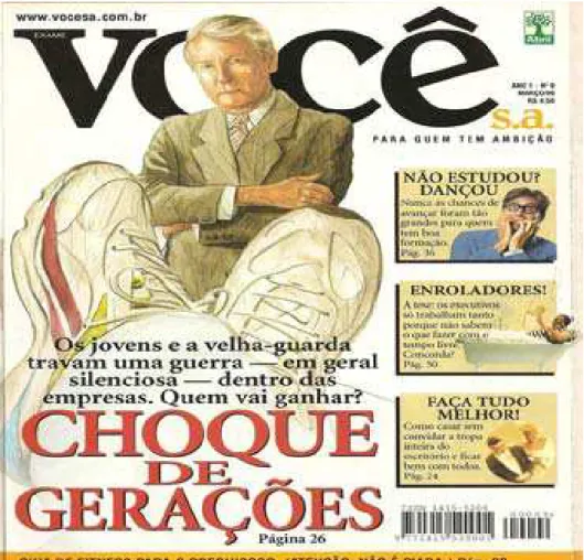 Figura 02 – Revista Você S/A, publicada em março de 1999.  Fonte: Revista Você S/A 