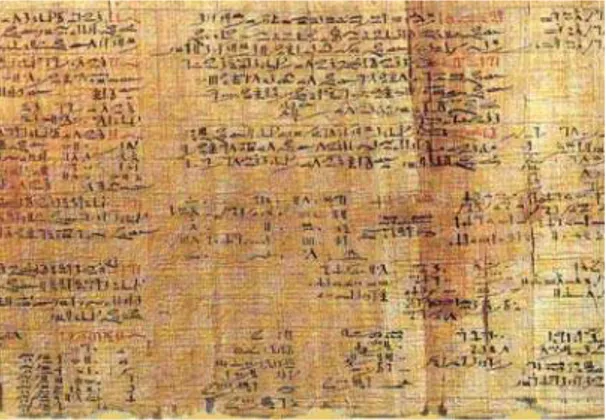 Figura 5 - Papiro de Rhind 
