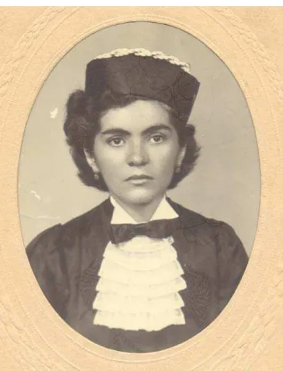 Figura 5: Myriam Coeli em sua formatura, (1949).  Fonte: Acervo particular da família Silveira