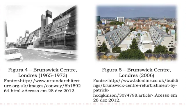 Figura 4 – Brunswick Centre,  Londres (1965-1973) 