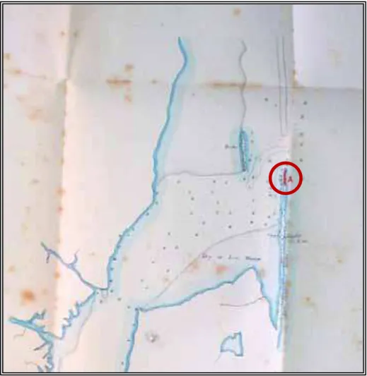 Figura 07  – Levantamento Hidrográfico do Rio Potengi, detalhe com a 