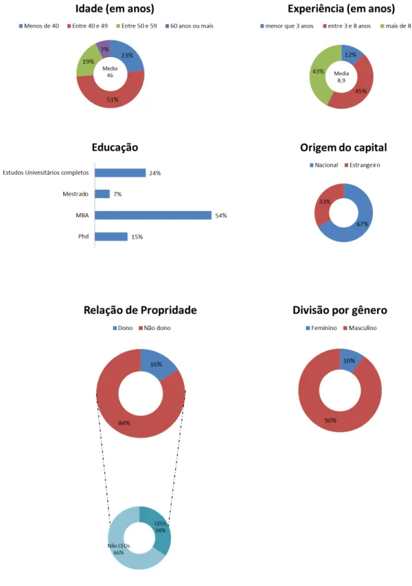 Figura 2 - Perfil dos respondentes 