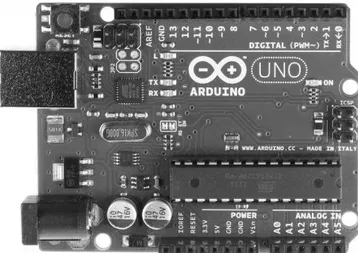 Figura 01. Placa Arduino Manufaturada. Fonte: http://arduino.cc/en/Main/ArduinoBoardUno