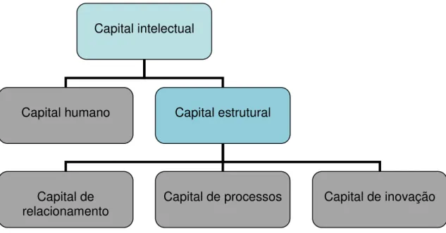 Figura 2 - Composição do capital intelectual adotada neste trabalho 