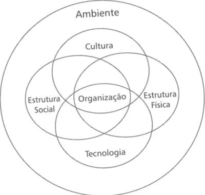 Figura 3 – Modelo conceitual de organização 